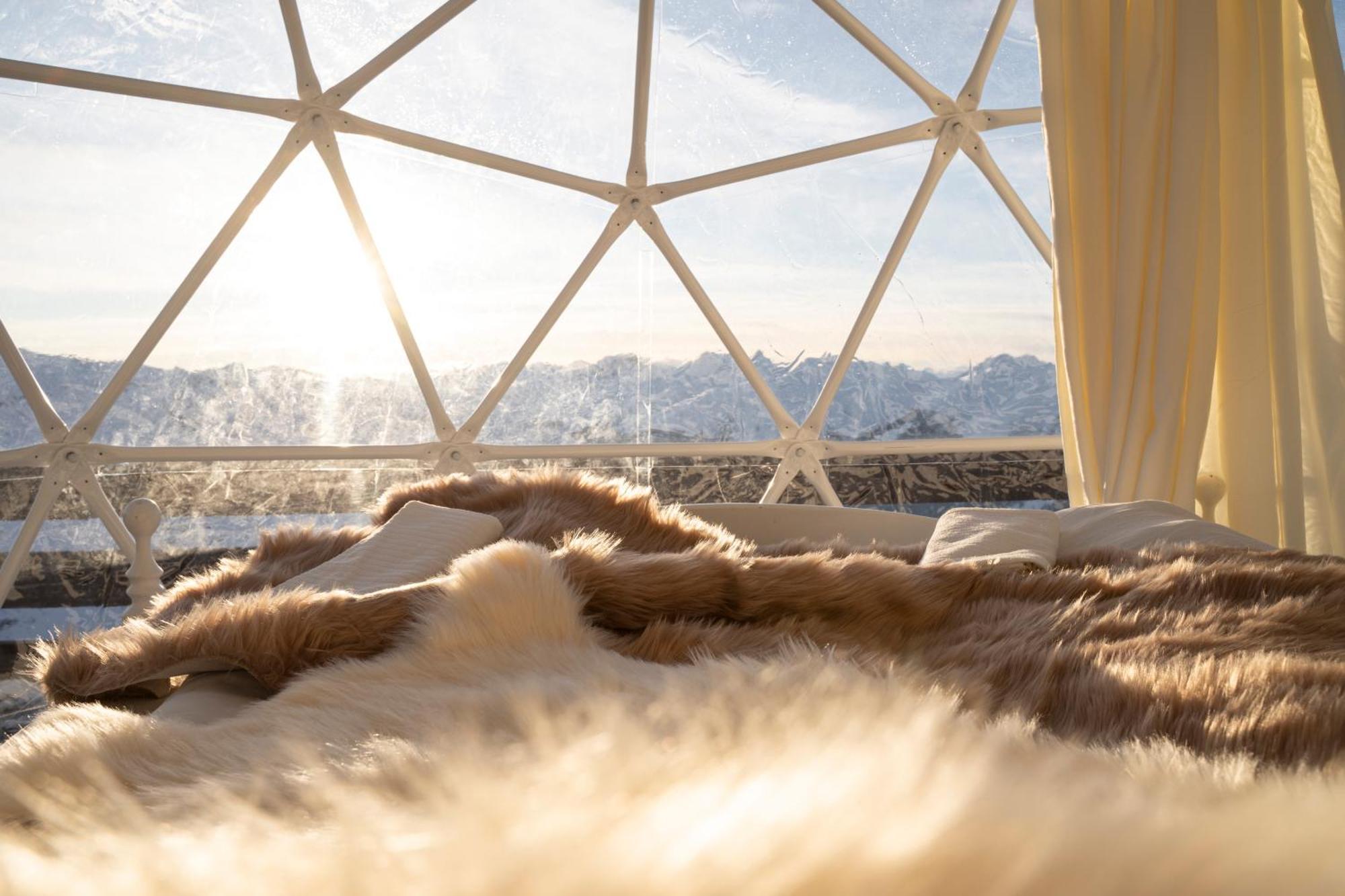 Berghotel Pischa Mountain Lodge Давос Екстериор снимка
